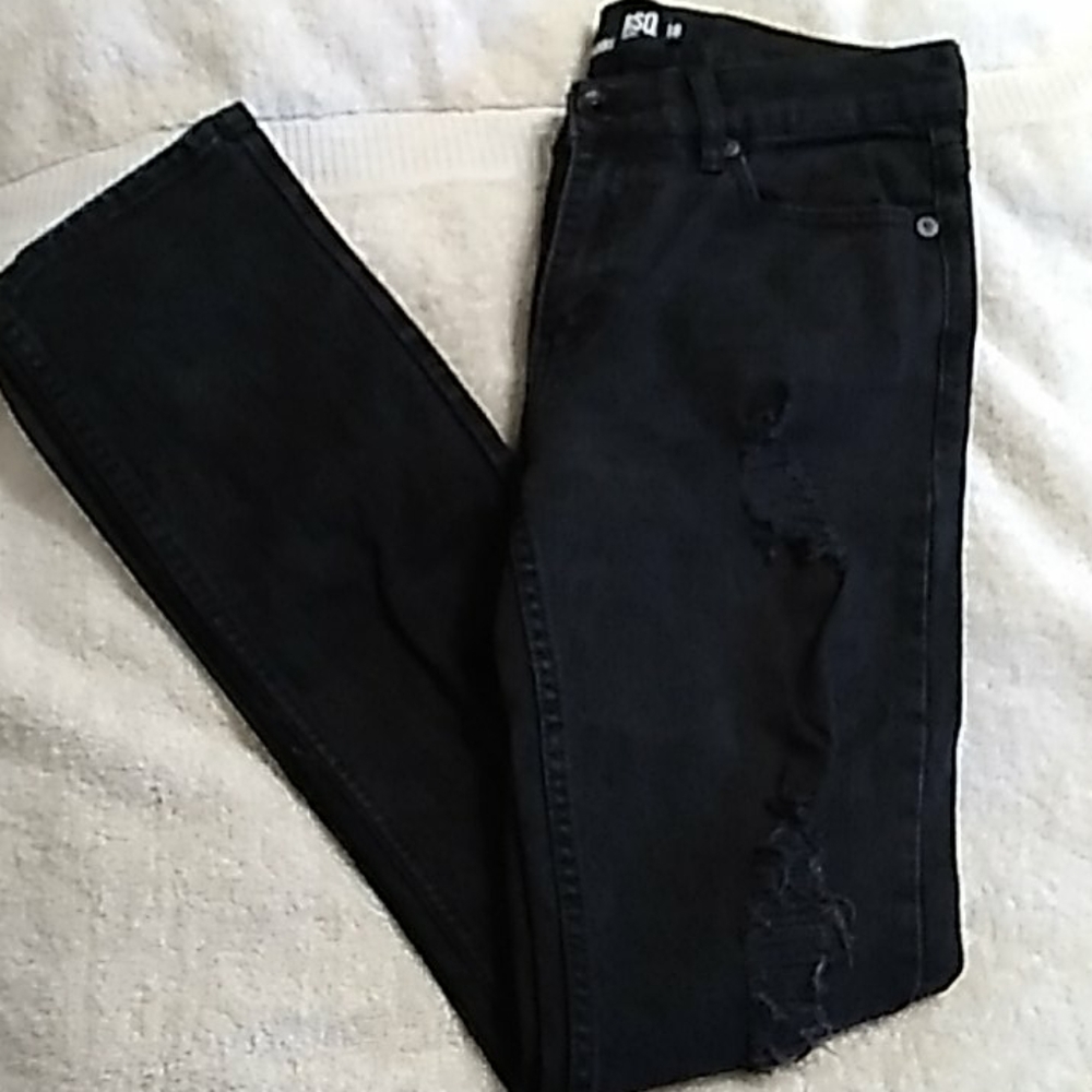 Distressed RSQ skinny jeans